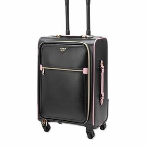 NEW VICTORIA'S SECRET ICONIC BLACK SUITCASE CARRY-ON LUGGAGE RARE